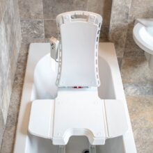 Bellavita nova bath chair lift white